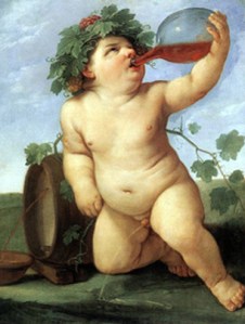 Drinking Bacchus Guido Reni 1621