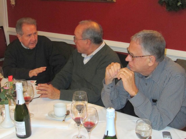 Mario Aguilar, Jaime Estupiñan and Marcello Averbug