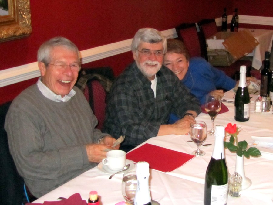 Jairo Sánchez, Alfonso Sánchez and Clarita Estrada