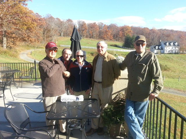 deck of Delaplane Cellars