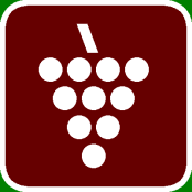 New Zealand wine trail marker